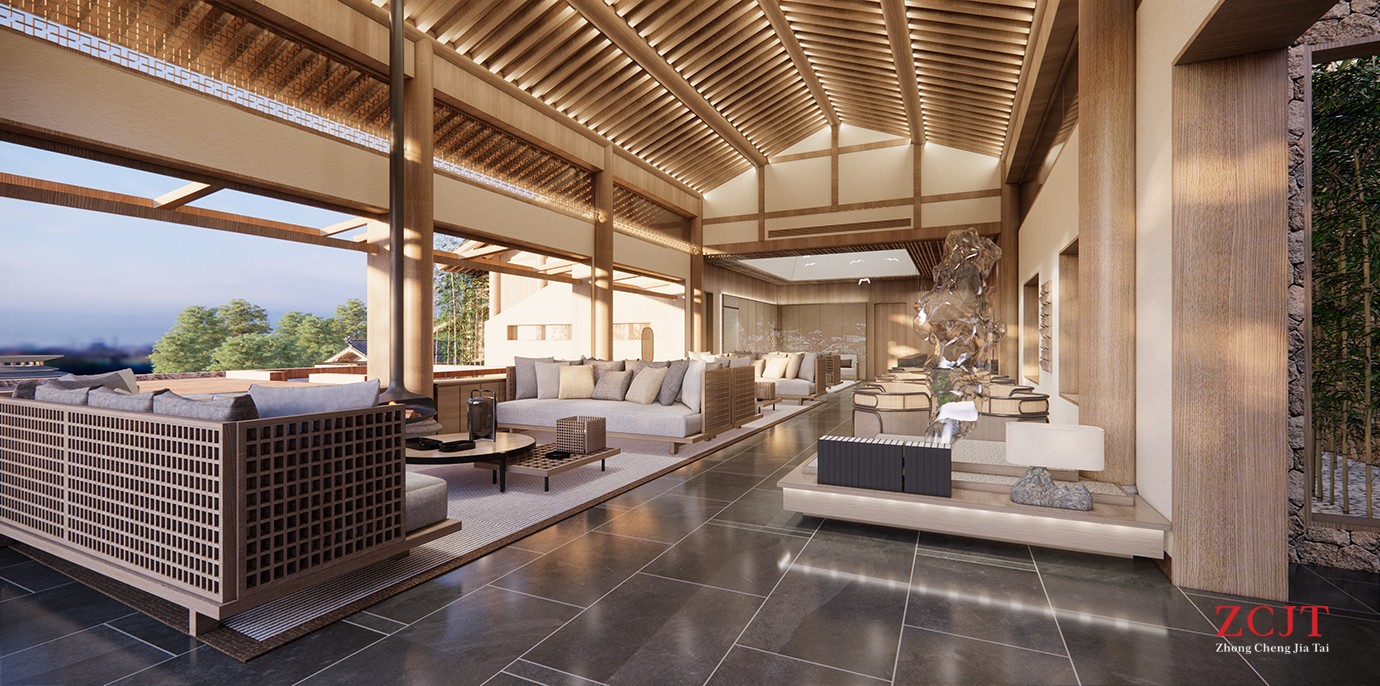 酒店茶室雅座装修