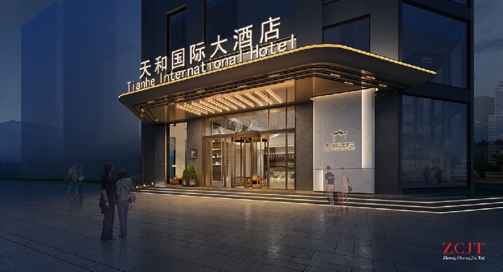 酒店外观设计装修