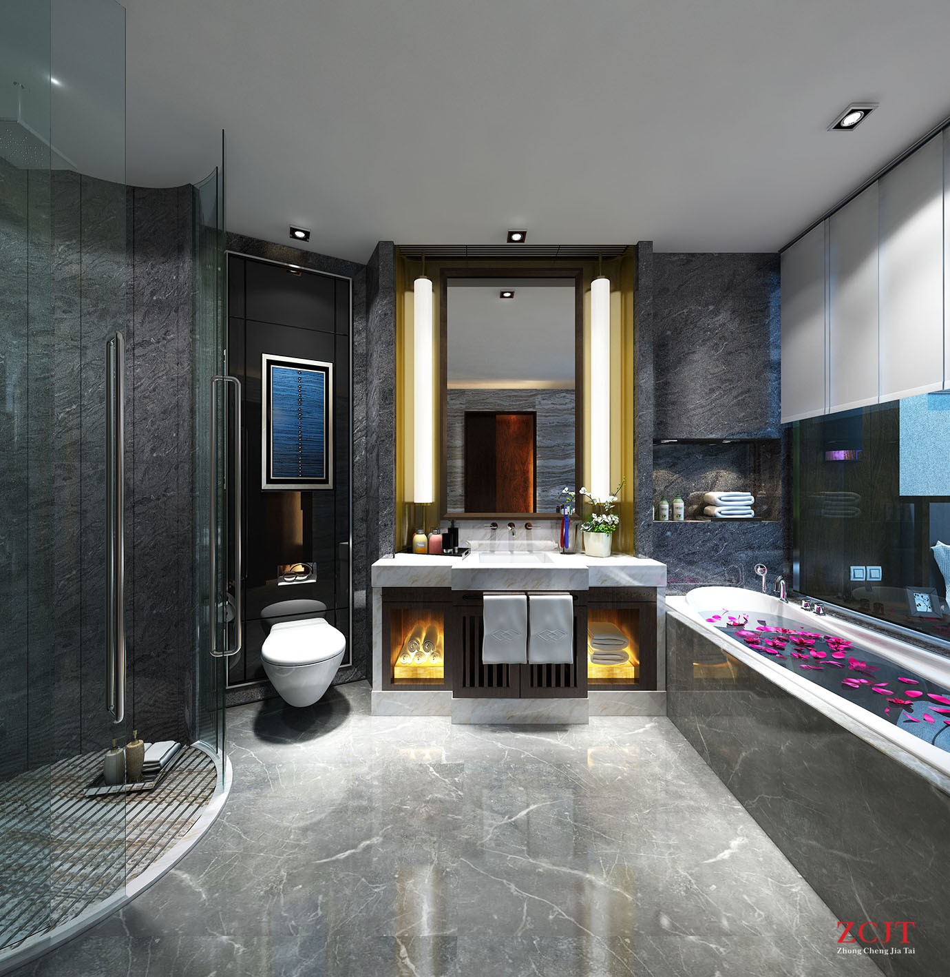 酒店卫生间、酒店淋浴间