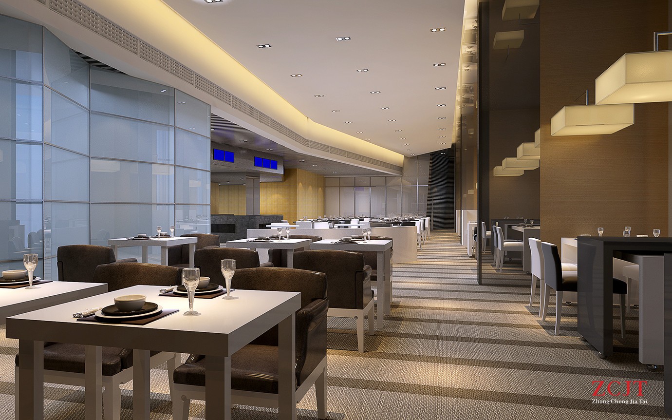 酒店餐厅设计装修，过道设计